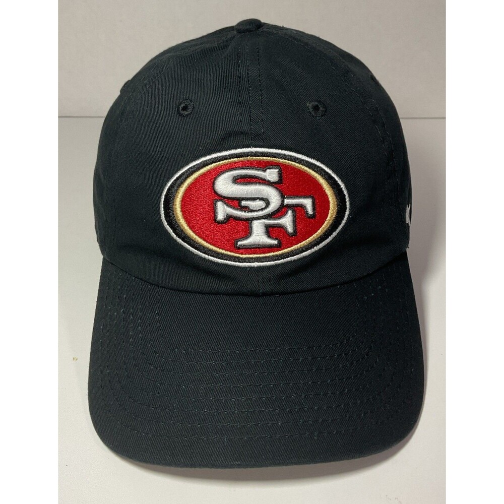 San Francisco 49ers NFL Clean Up Strapback Baseball Cap Dad Hat One Size